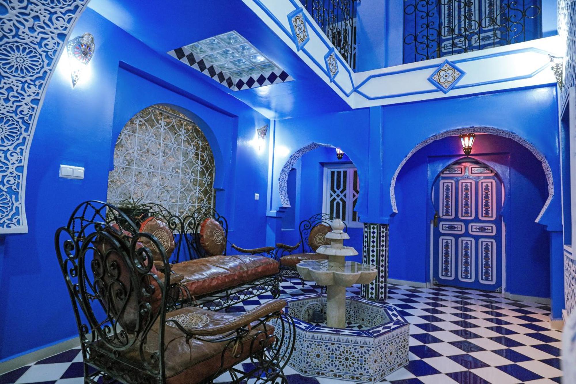 Riad Chengli 蓝城里 Шефшауэн Экстерьер фото