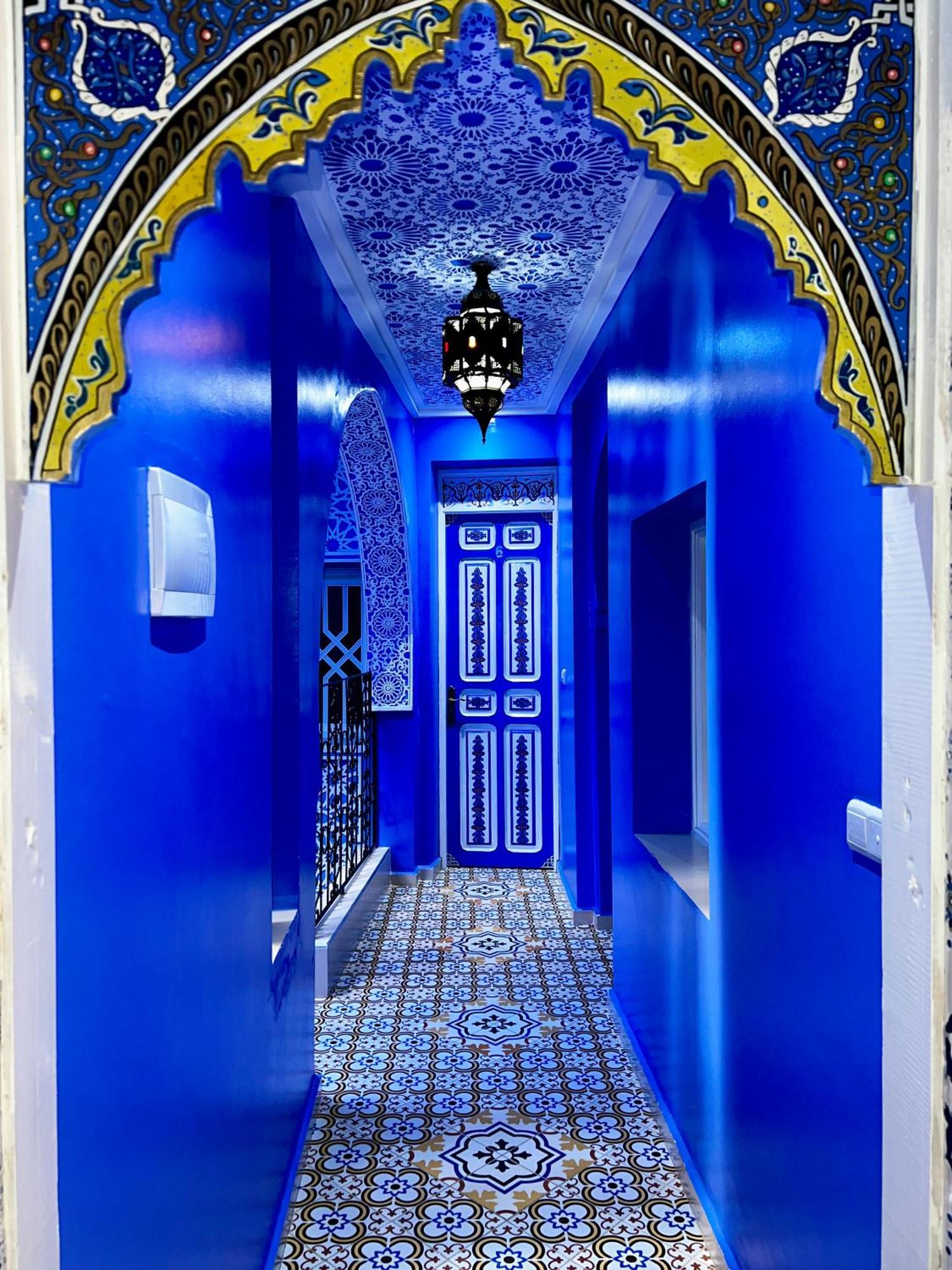 Riad Chengli 蓝城里 Шефшауэн Экстерьер фото
