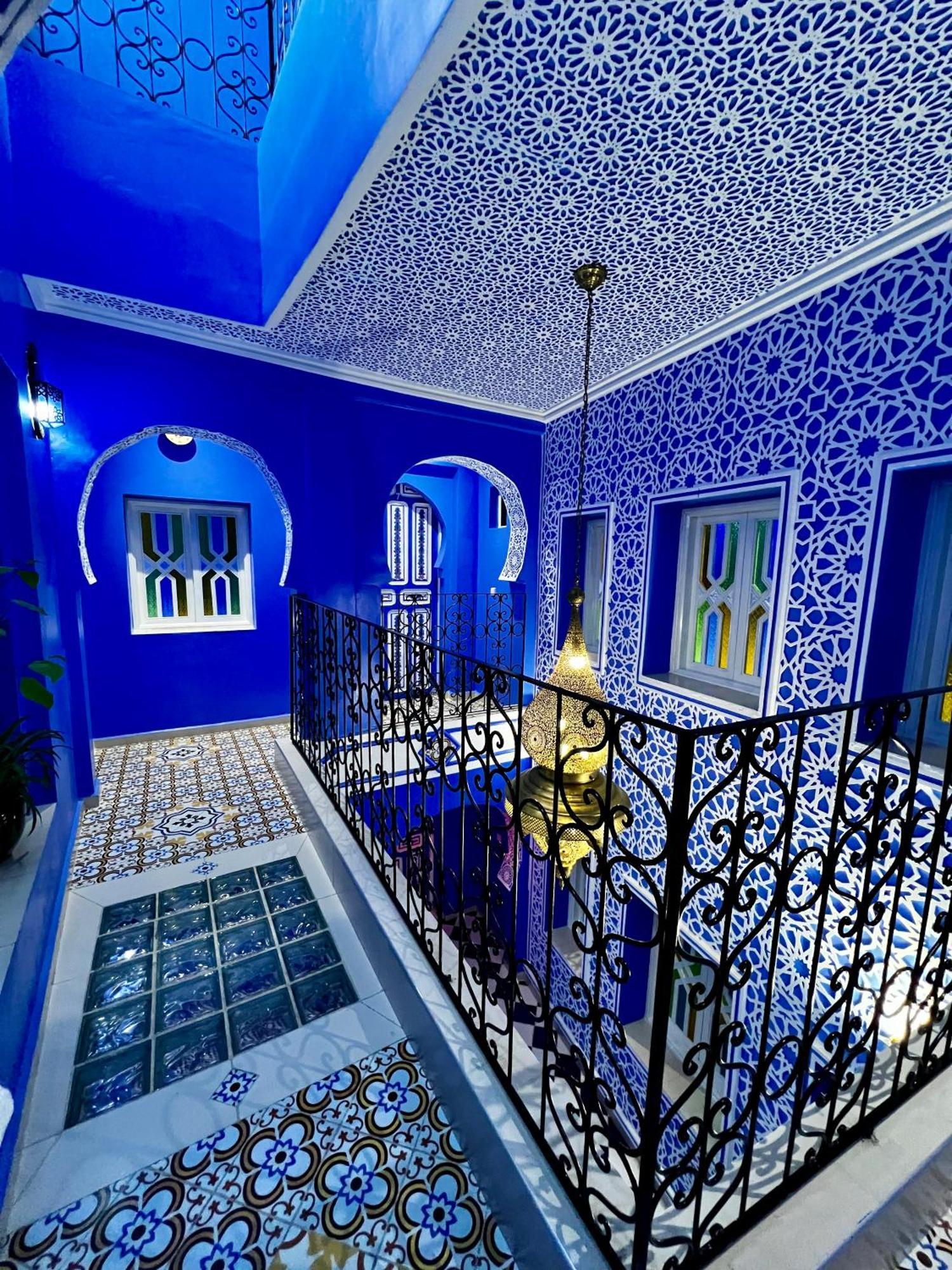 Riad Chengli 蓝城里 Шефшауэн Экстерьер фото