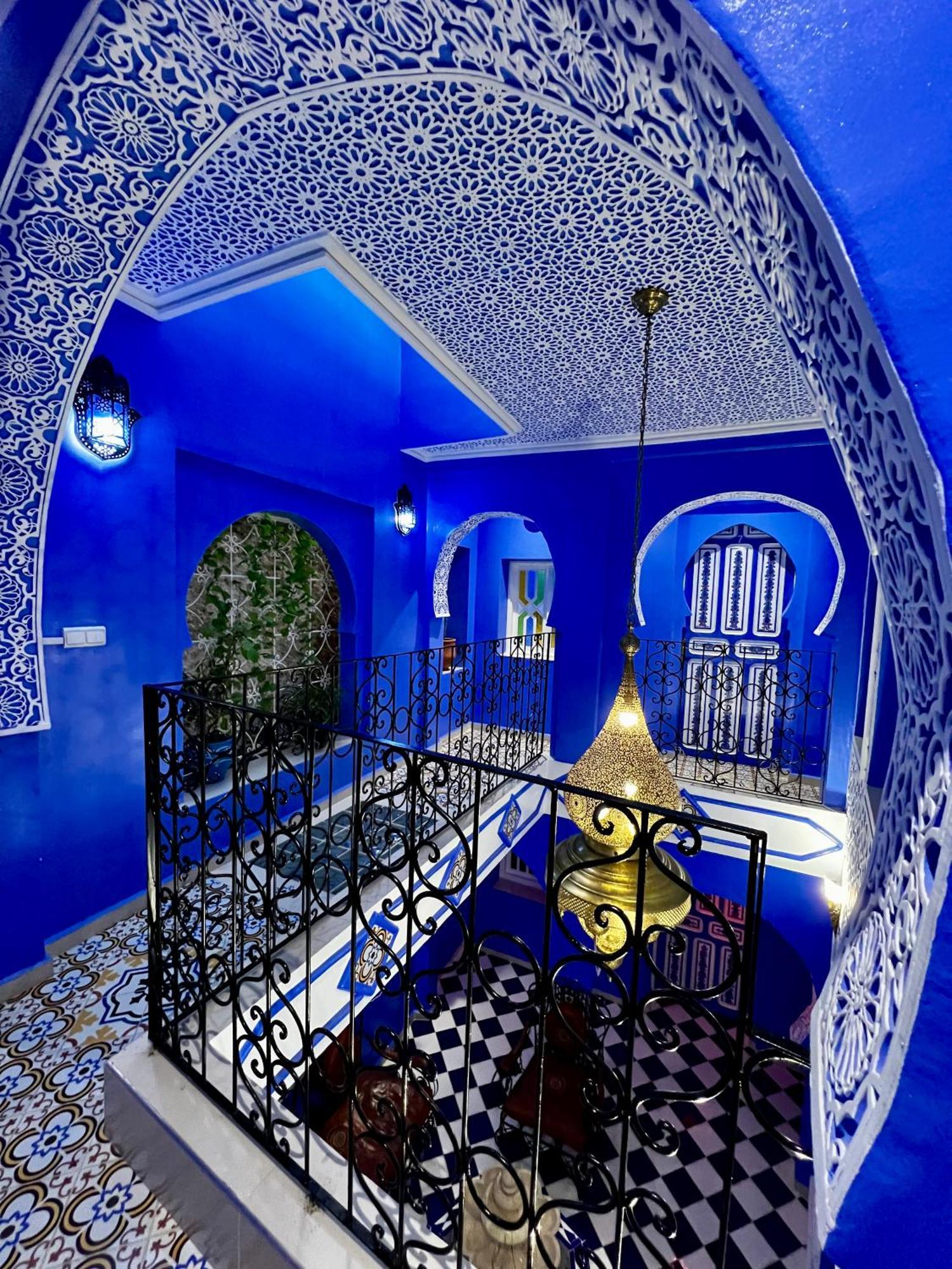 Riad Chengli 蓝城里 Шефшауэн Экстерьер фото