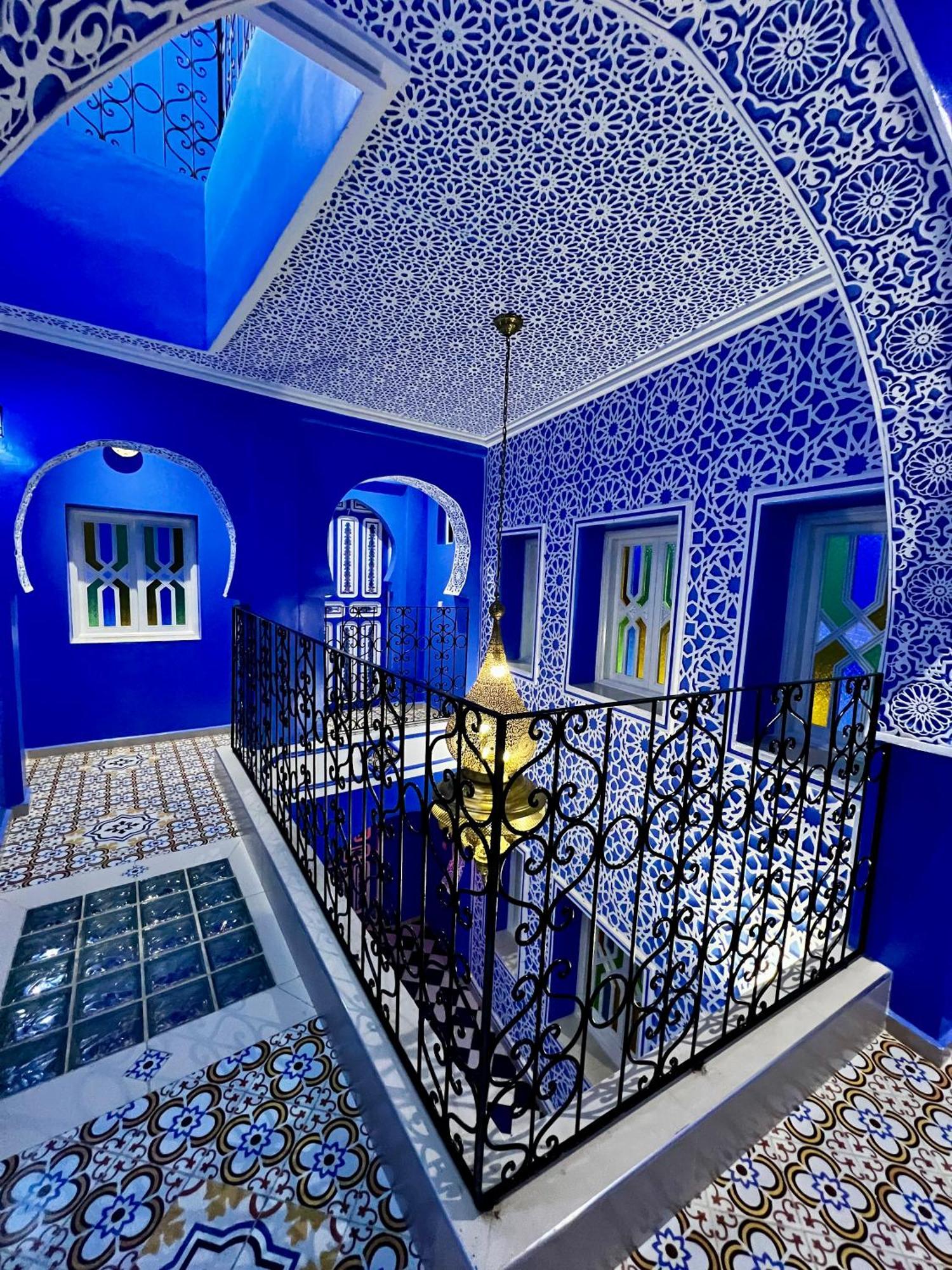 Riad Chengli 蓝城里 Шефшауэн Экстерьер фото